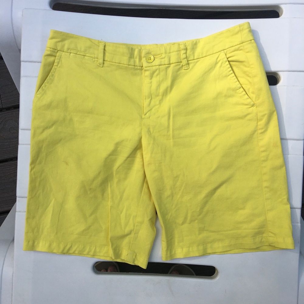 Khakis by Gap bright yellow women’s size 2